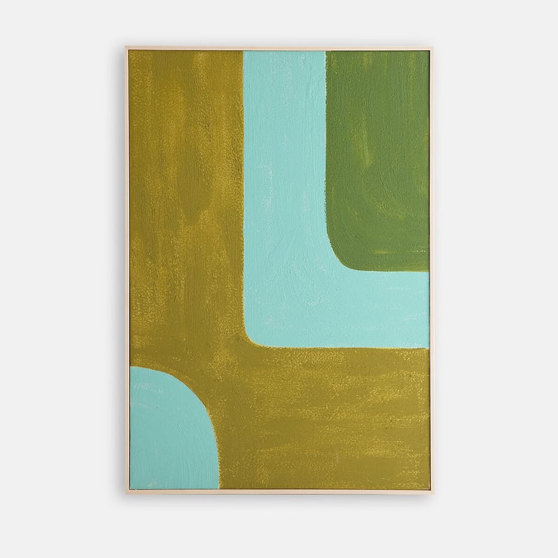 La Redoute Interieurs Handbemalte Leinwand, 70 X 100 Cm, Bruna