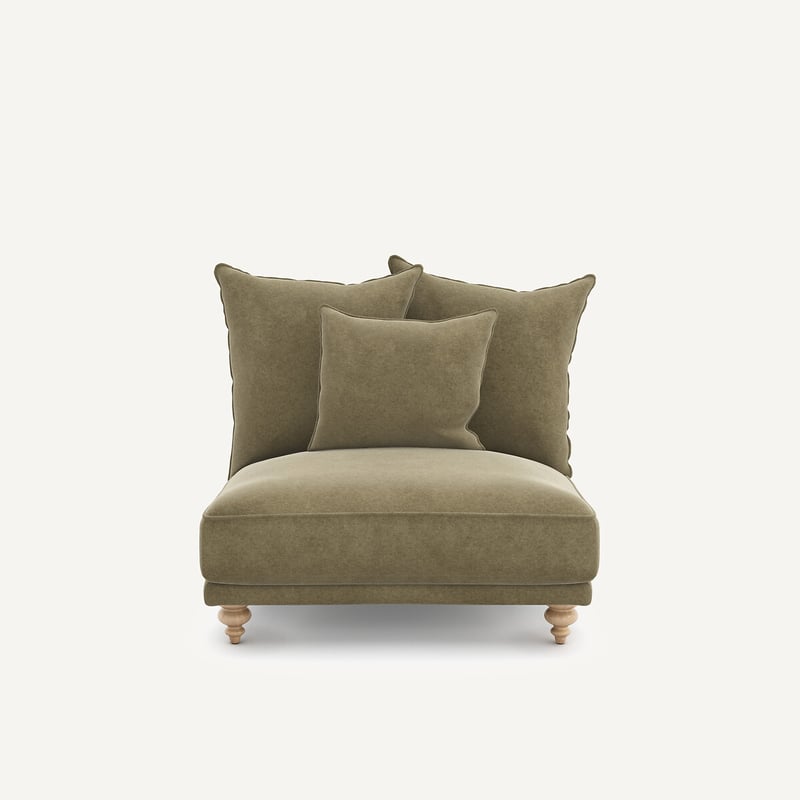 Am.pm Sessel Aus Leinenvelours, Lazare