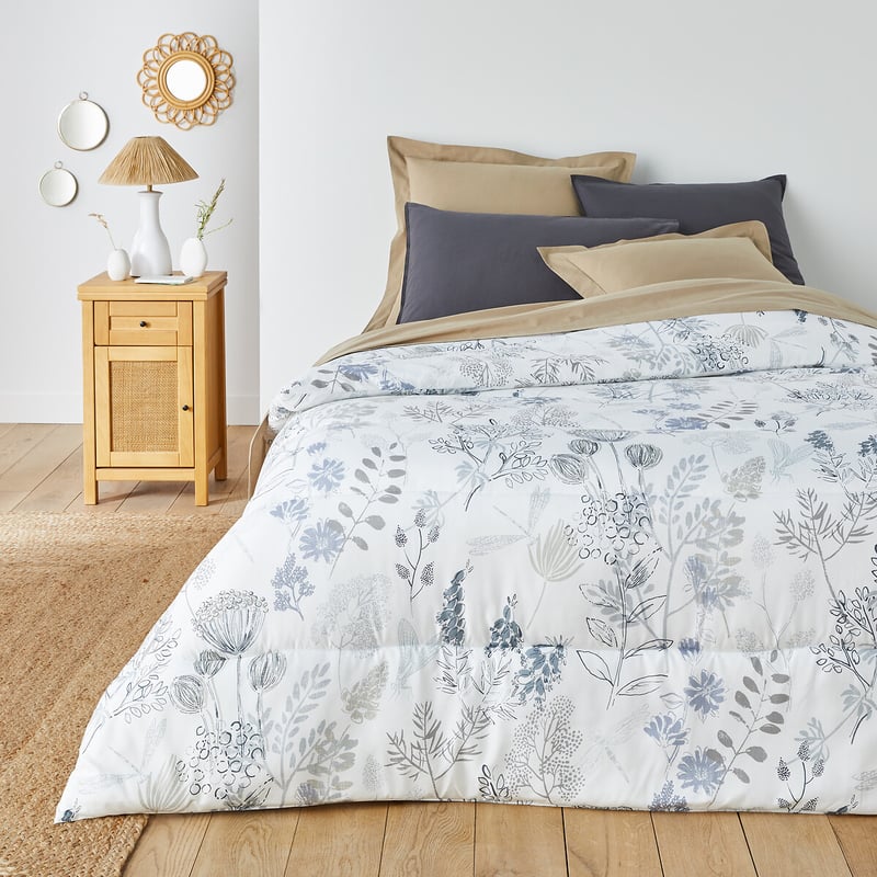 Duvet Romarin, Mikrofaser, Gemustert