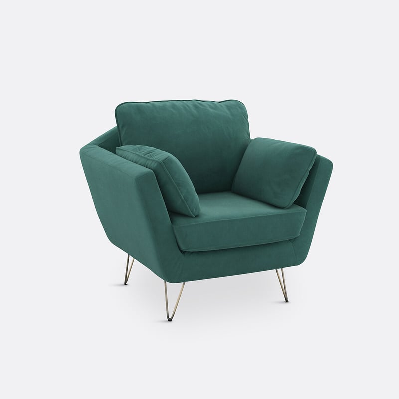 Sessel Topim, Samt