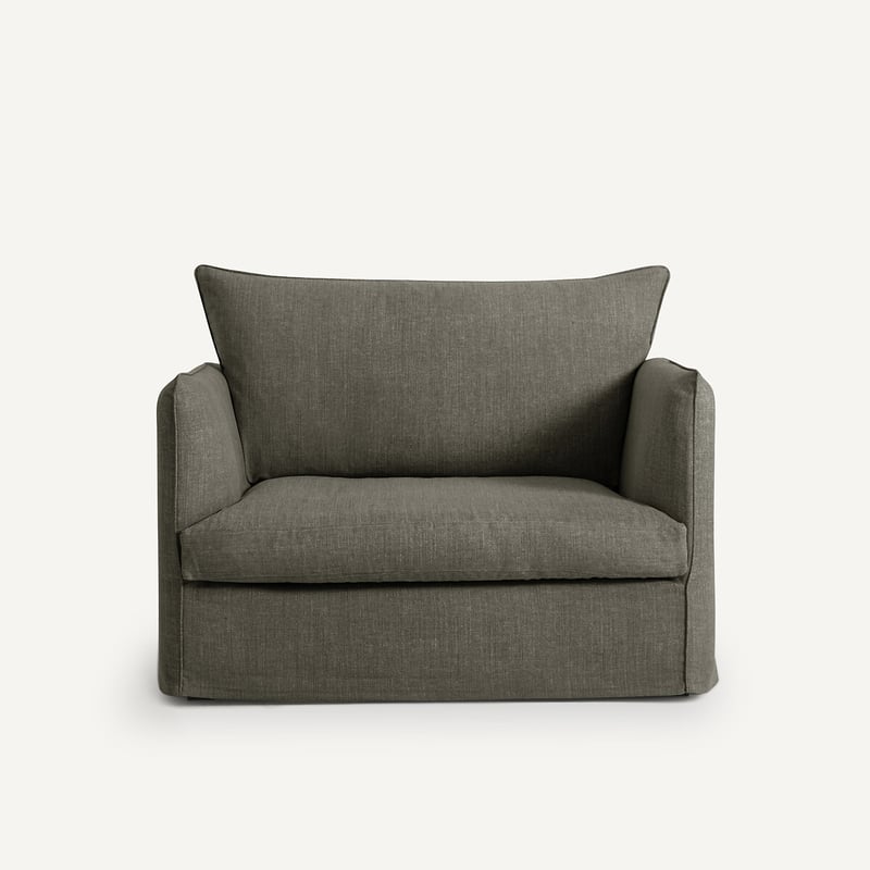 Am.pm Xl-sessel Néo Chiquito, Baumwolle/leinen