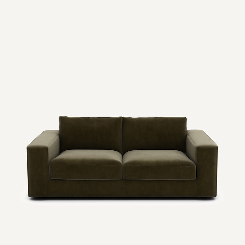 Am.pm Kompaktes 3-sitzer-sofa Skander, Velours
