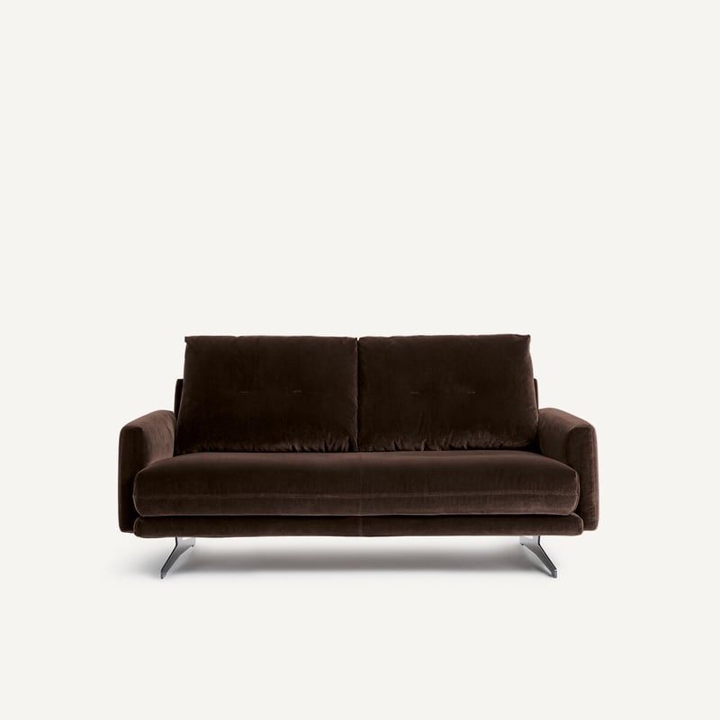 Am.pm 2-sitzer-sofa Aus Samt, Delicato