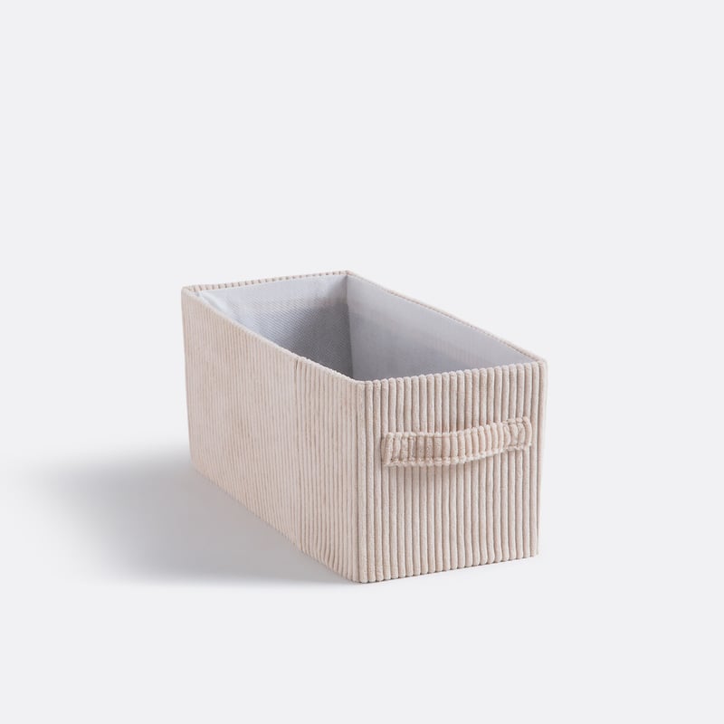 La Redoute Interieurs Faltbox Veloudo, Cordsamt
