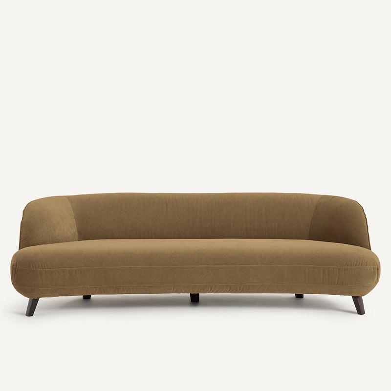 Am.pm X Emmanuel Gallina 5-sitzer-sofa Aus Leinenvelours, Rosebury, Design Emmanuel Gallina
