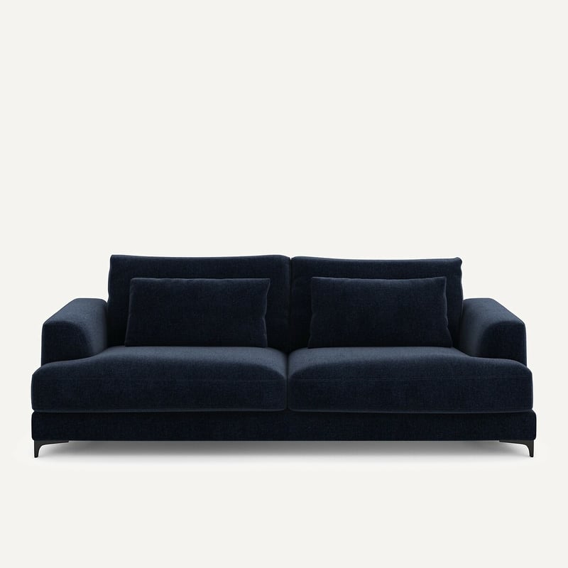 Am.pm Sofa 4p Umwandelbar Velours Chenille, Marsile
