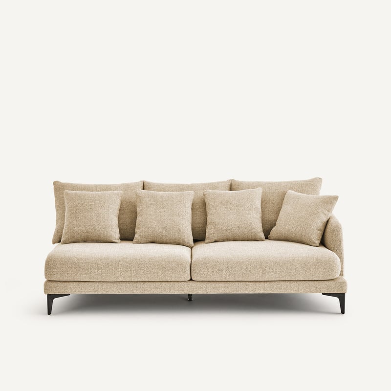 Am.pm X Emmanuel Gallina 3-sitzer Halbsofa Aus Strukturiertem Mix, Moderniste, Design Emmanuel Gallina