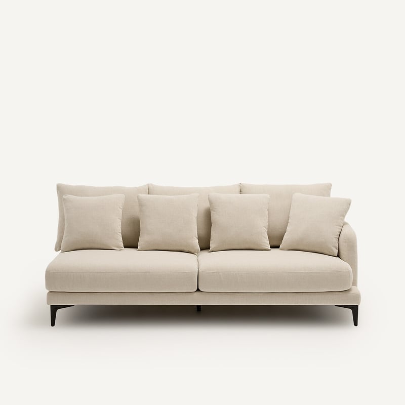 Am.pm X Emmanuel Gallina Halbsofa, 3-sitzig, Polyester, Gepolstert, Moderniste, Design Emmanuel Gallina