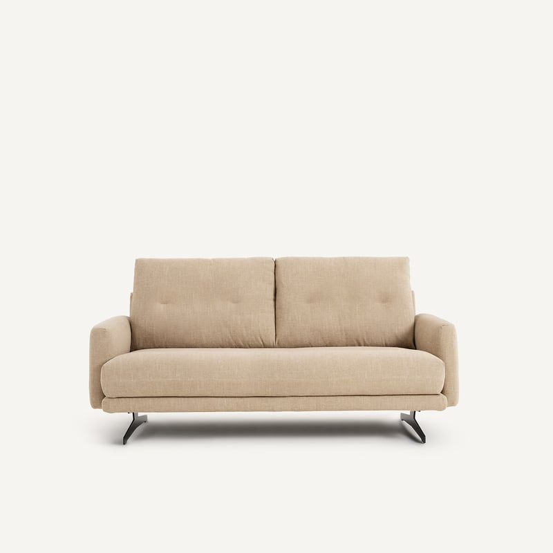 Am.pm 2-sitzer-sofa Delicato, Meliertes Gewebe
