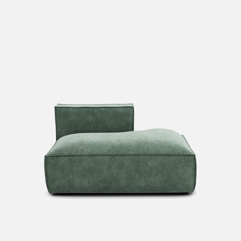 Récamière-element Rechts Für Modulares Sofa Seven, Aus Struktursamt