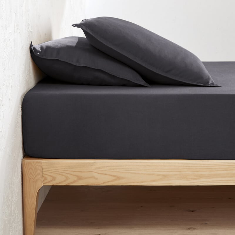 La Redoute Interieurs Fixleintuch Linot Aus Vorgewaschenem Leinen, Steg 30 Cm