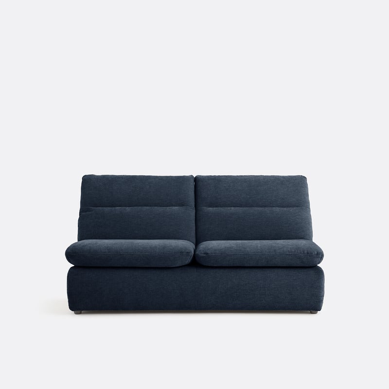 Sofa Aus Geprägtem Velours Mit 2 Sitzplätzen Erable