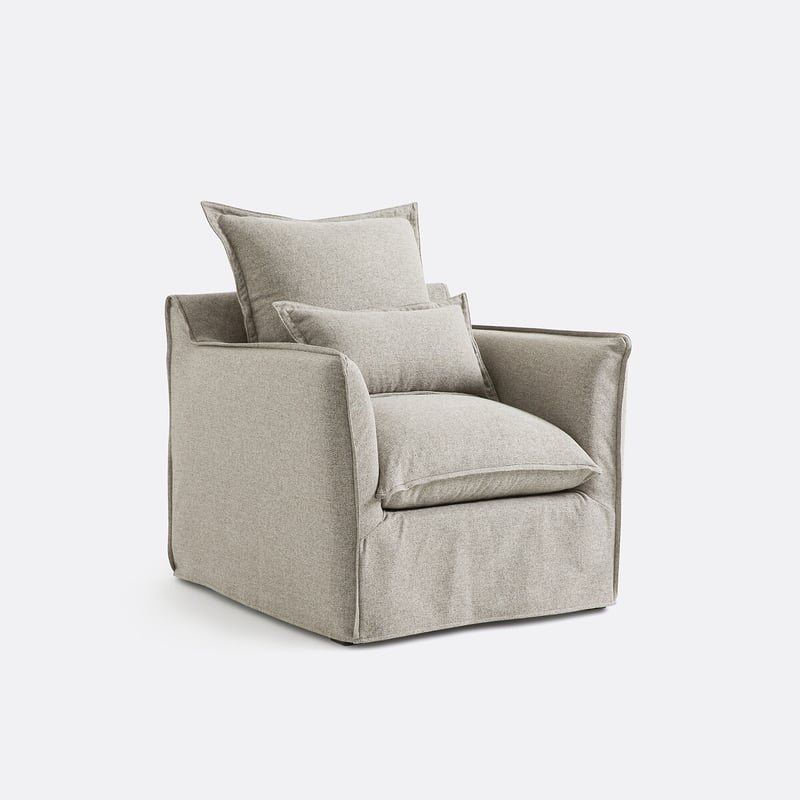 Sessel Odna, Abnehmbarer Bezug, Aus Polyester