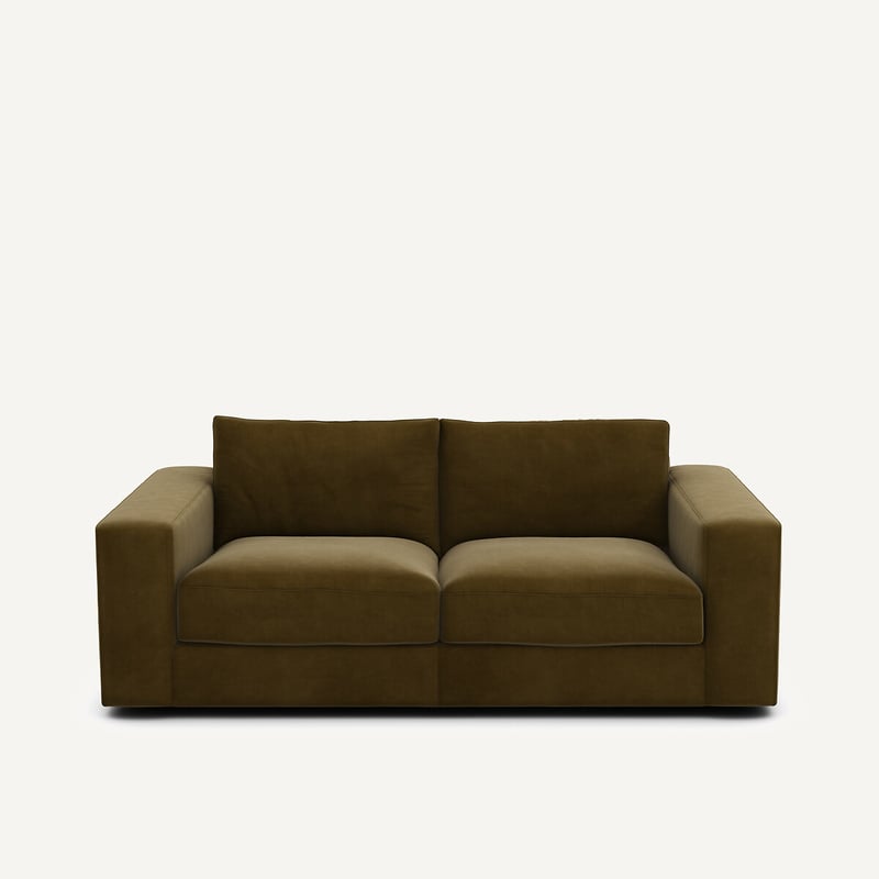 Am.pm Kompaktes 3-sitzer-sofa Skander, Velours