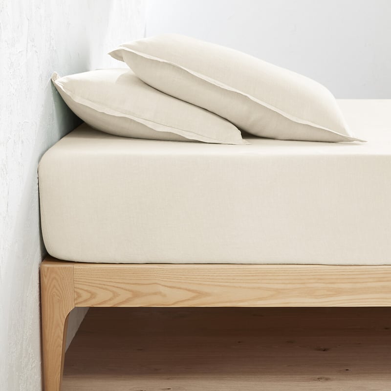 La Redoute Interieurs Fixleintuch Linot Aus Vorgewaschenem Leinen, Steg 30 Cm