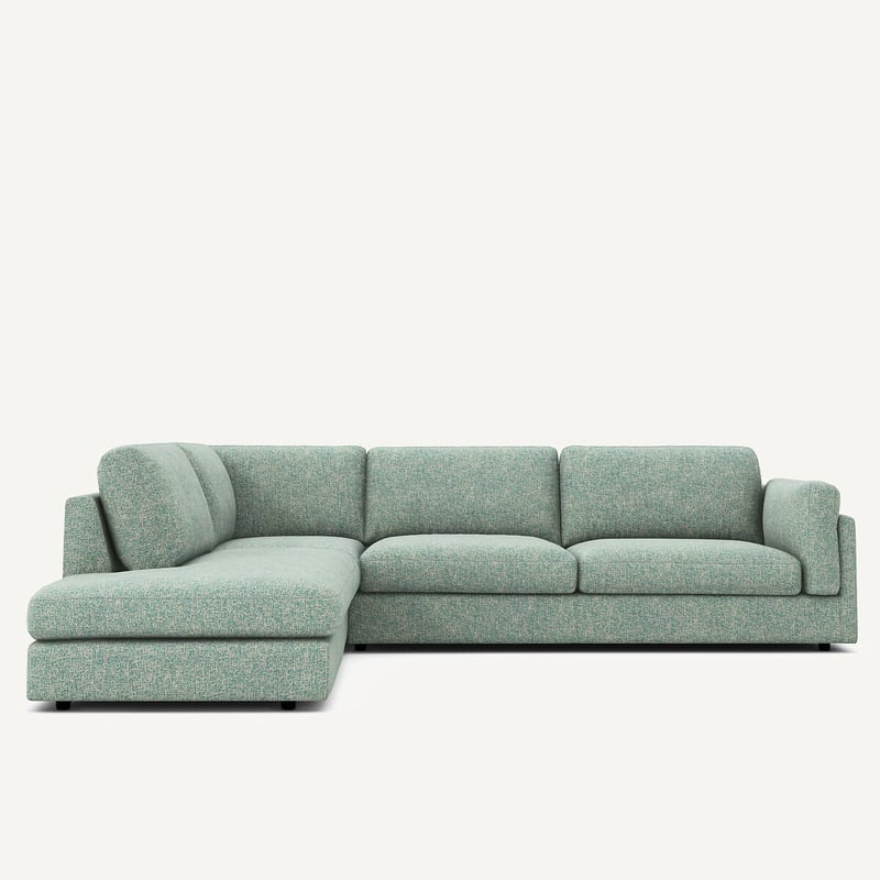 Am.pm Ecksofa Mit Chaiselongue Conv Baumwoll-mischgewebe César