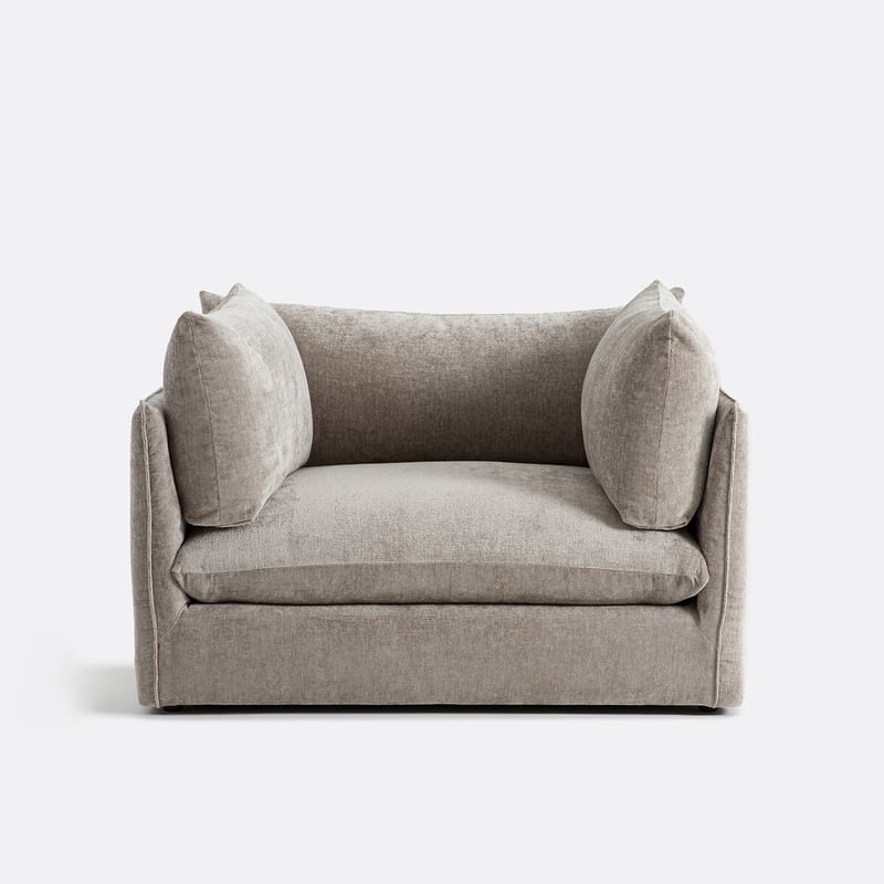 Xl-sesselelement Für Modulares Sofa Malo, Aus Struktursamt