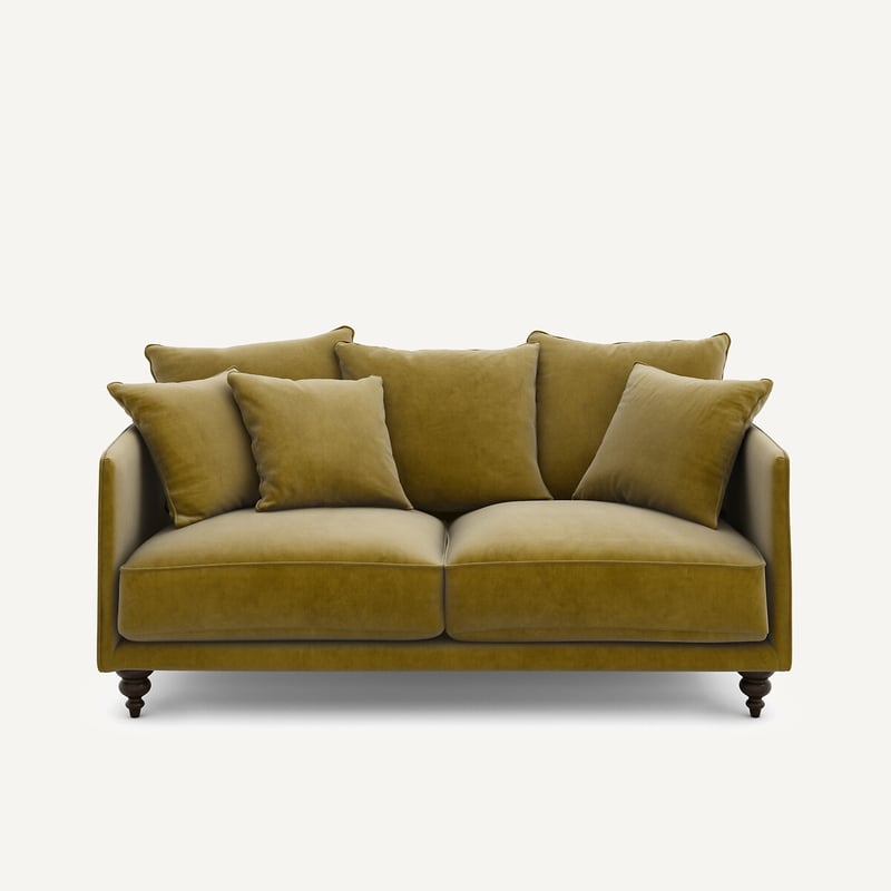 Am.pm Sofa 3p Compact Velours, Lazare