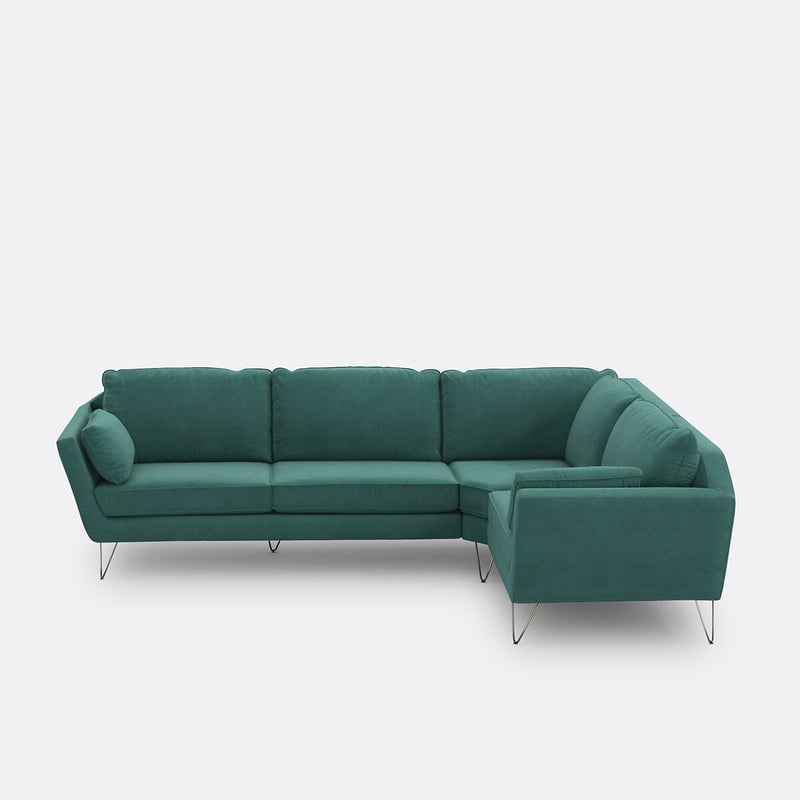 Xl-ecksofa Topim, Samt