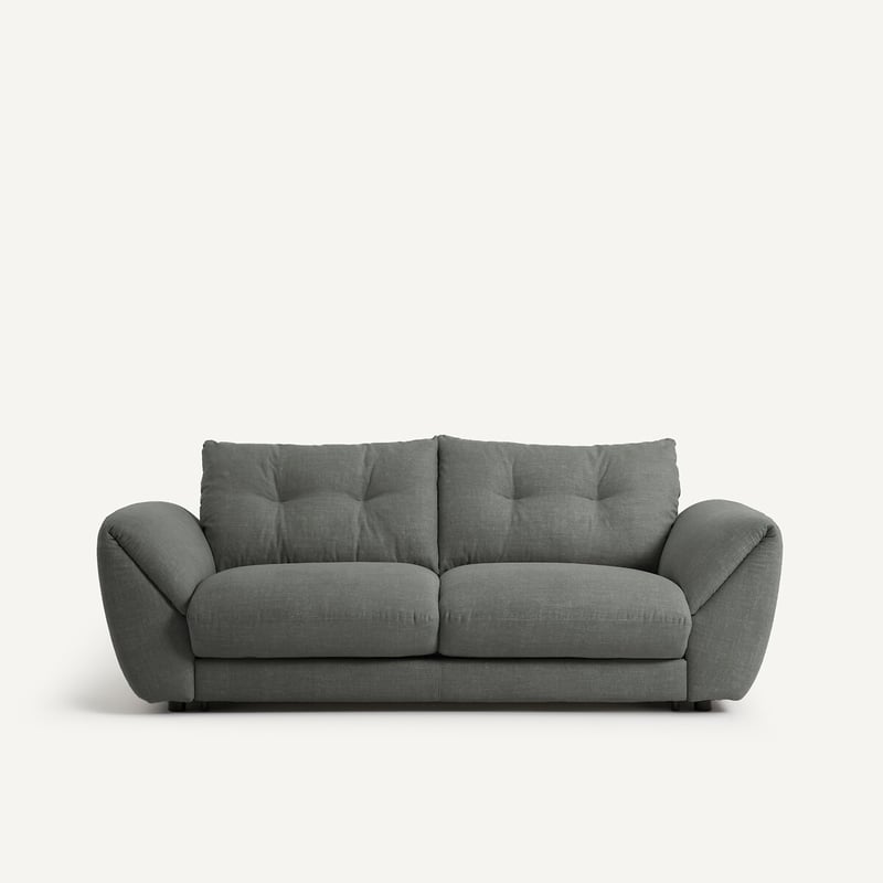 Am.pm Sofa 3p Umwandelbar Baumwolle/leinen, Edgar