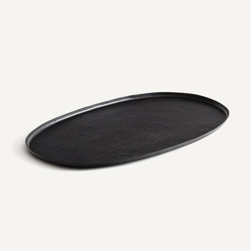 Am.pm Ovales Xxl-tablett Besar Aus Metall, 71 Cm