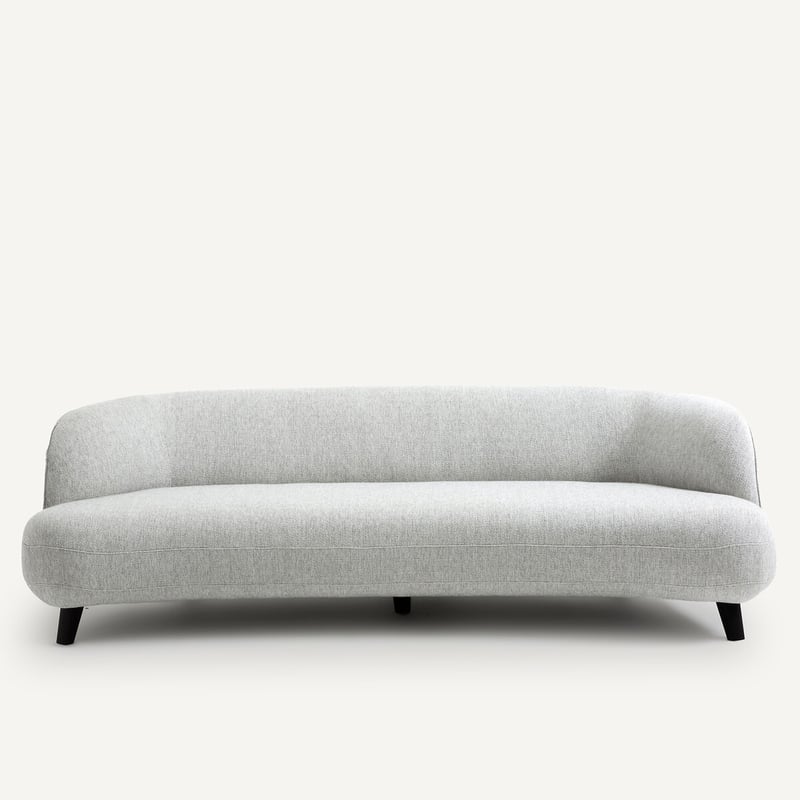 Am.pm X Emmanuel Gallina 5-sitzer-sofa, Bouclé-effekt, Rosebury, Design Emmanuel Gallina