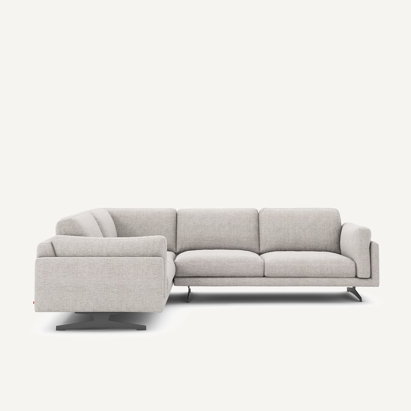 Am.pm Ecksofa, Aus Recycelter Baumwolle, César
