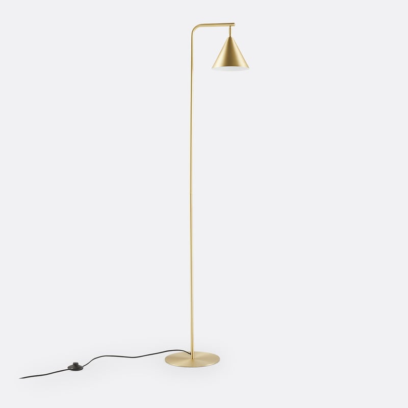 Stehlampe Hiba Mit Schwenkschirm, Eisen