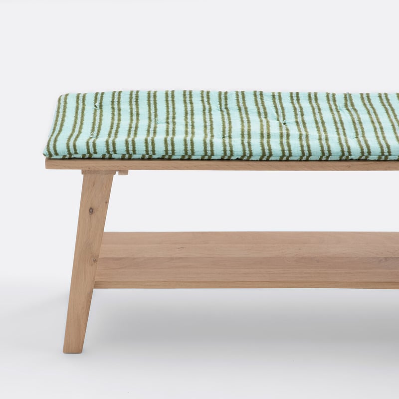La Redoute Interieurs Sitzmatratze, Aus Baumwollgaze, Ikat-druck, Asti