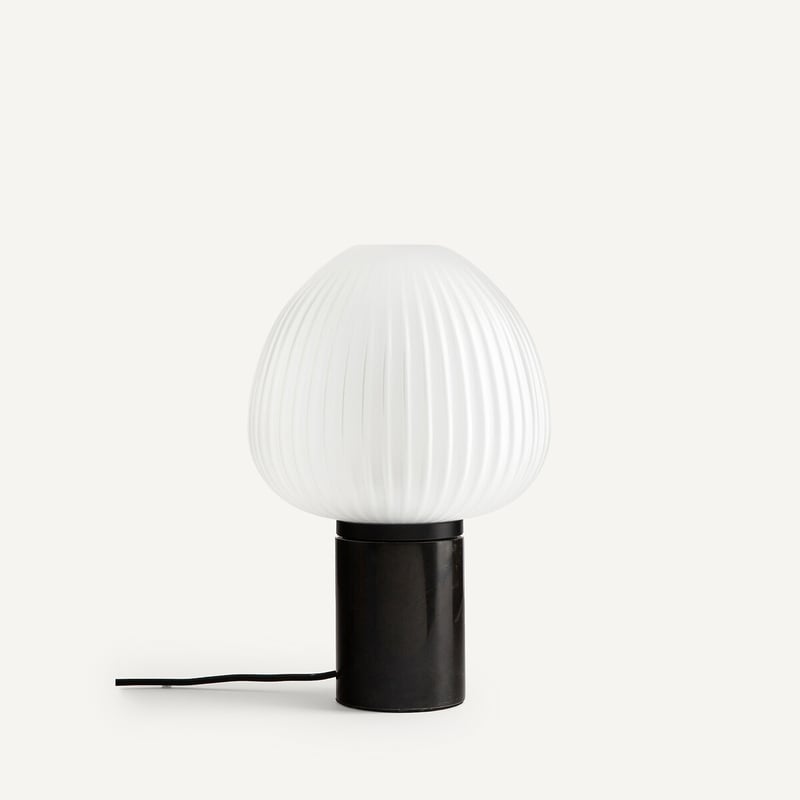 Am.pm Tischlampe Chanya, Frostglas