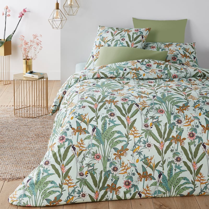 La Redoute Interieurs Bettbezug Eden Flower Aus Baumwollperkal