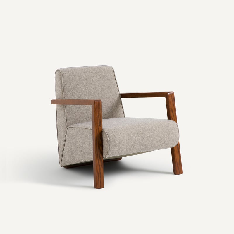 Am.pm Sessel Mit Bezug Aus Wolle Und Polyester, Sanami