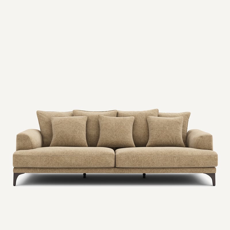 Am.pm Sofa Aus Baumwolle, Webgemustert, Armento