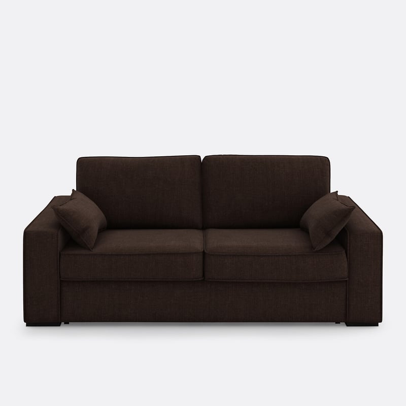 Schlafsofa Aus Baumwolle Und Leinen, 2-, 3- Oder 4-sitzer, Comfort Bultex® Cécilia