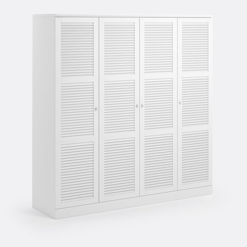 So'home Kleiderschrank Mayor, 4-türig