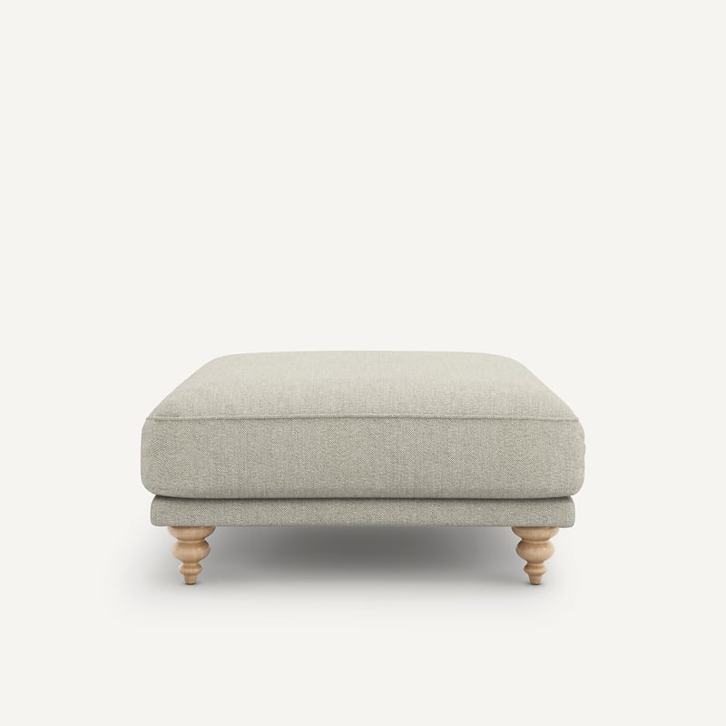 Am.pm Polsterhocker Lazare, Tweed-optik