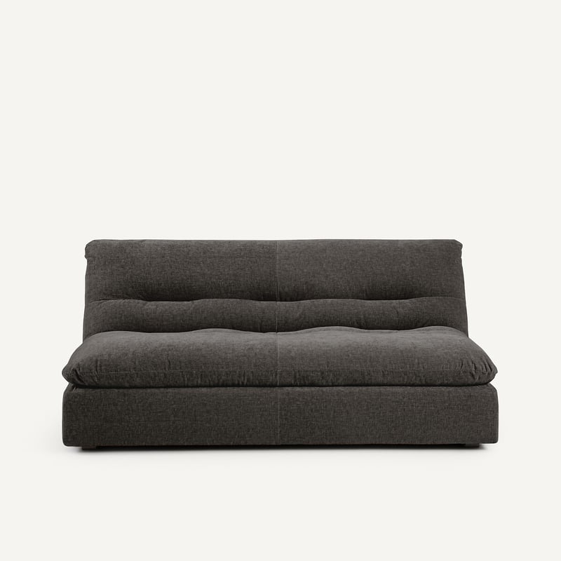 Am.pm 3p-sofa, Modular, Aus Chenille-samt, Giuliano