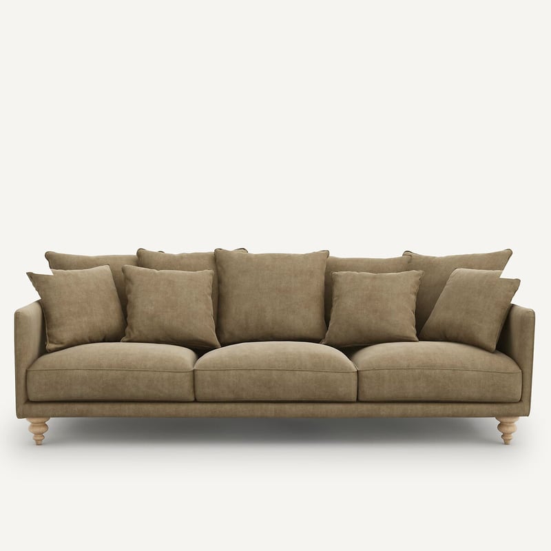 Am.pm Sofa Lazare, Samt Stonewashed