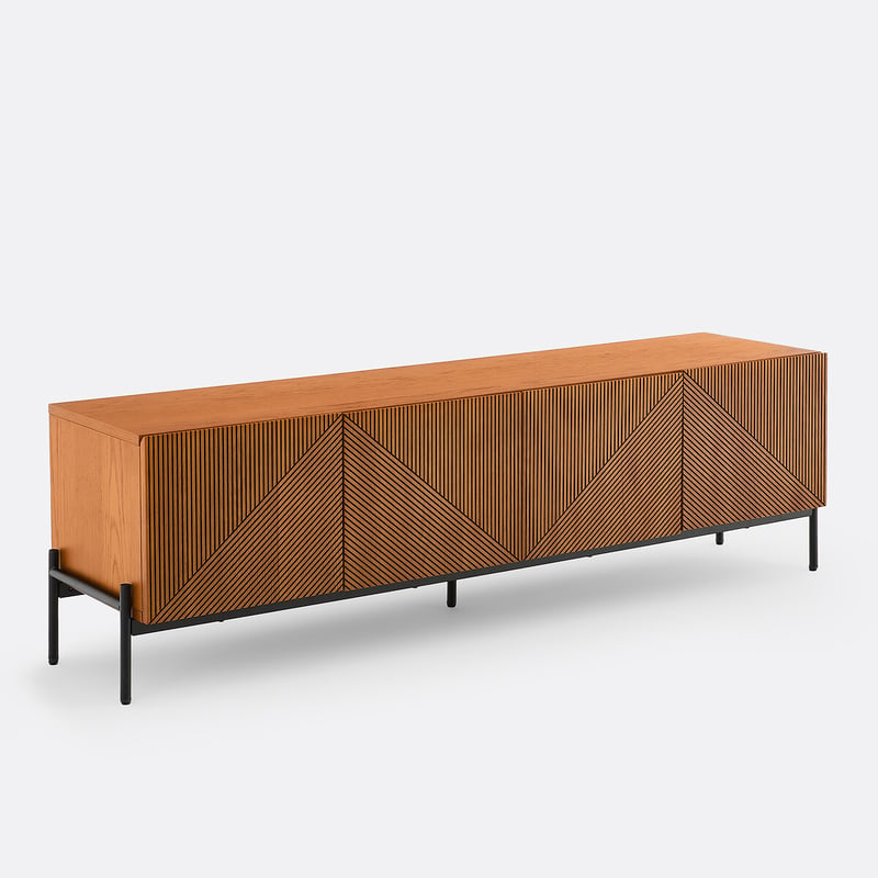 La Redoute Interieurs Vintage Hifi Tv-möbel, Lodge