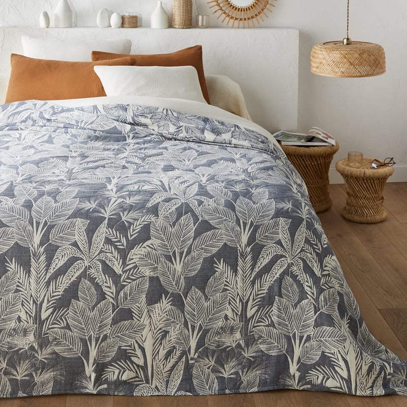 La Redoute Interieurs Wendbare Tagesdecke Siamang, Jacquardmuster