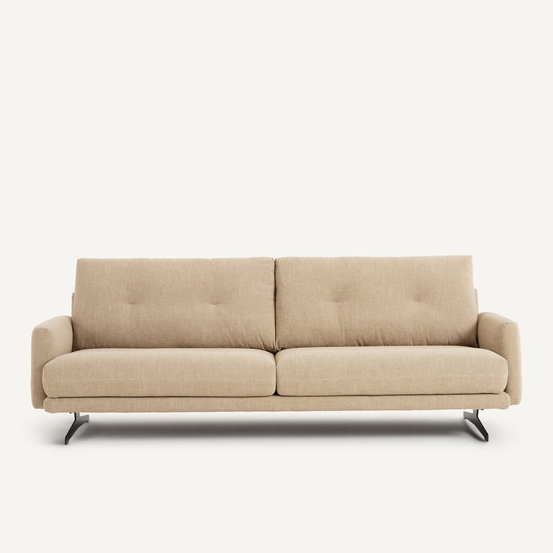 Am.pm Sofa Delicato, Meliertes Gewebe