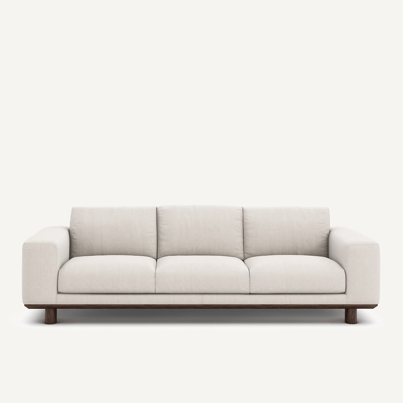 Am.pm 3- Oder 4-sitzer-sofa, Aus Baumwolle Und Leinen, Cerea