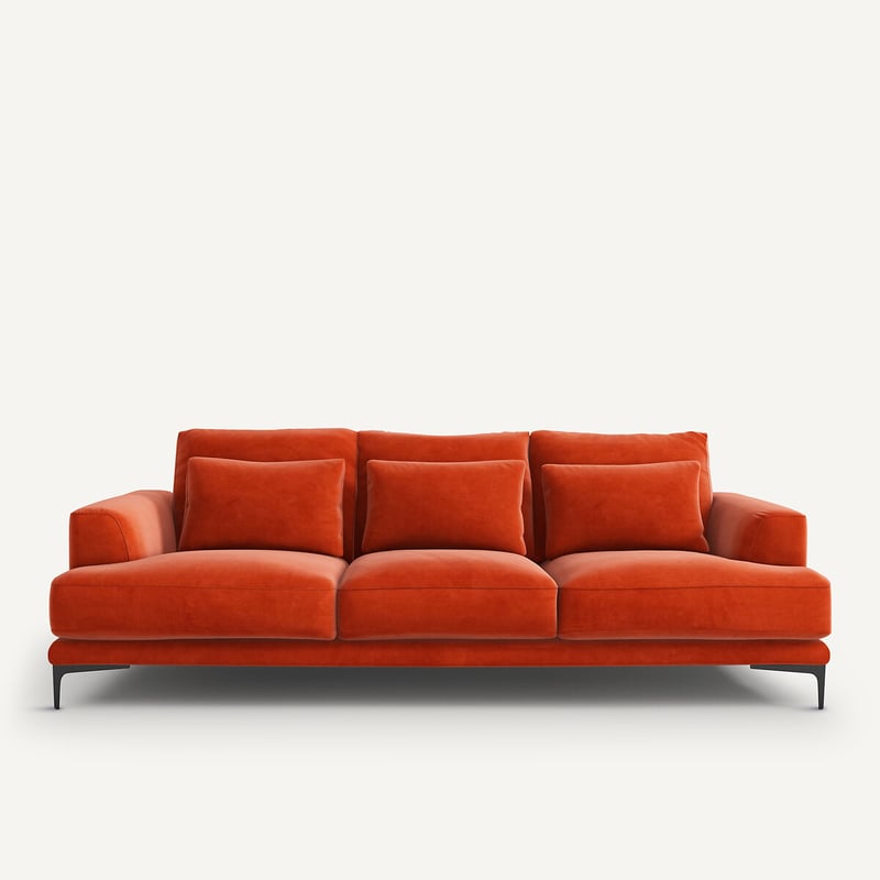Am.pm 4-sitzer-sofa Marsile, Samt