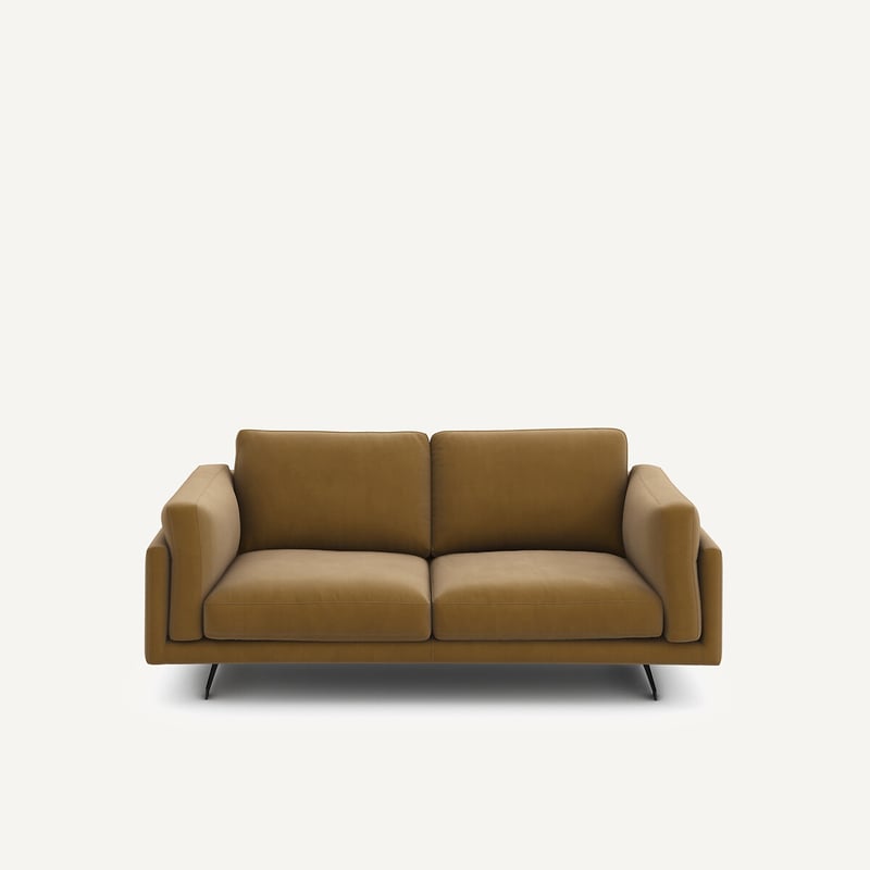 Am.pm 2-sitzer-sofa César, Leinensamt