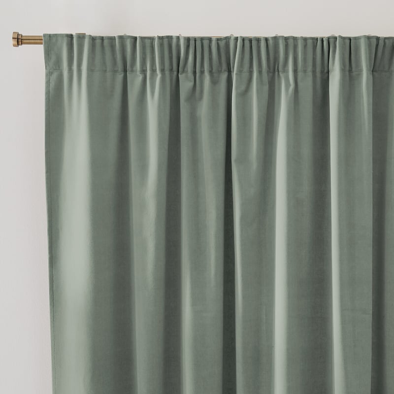 La Redoute Interieurs Vorhang Aus Samt, Mit Kräuselgalon Und Wave, Velvet