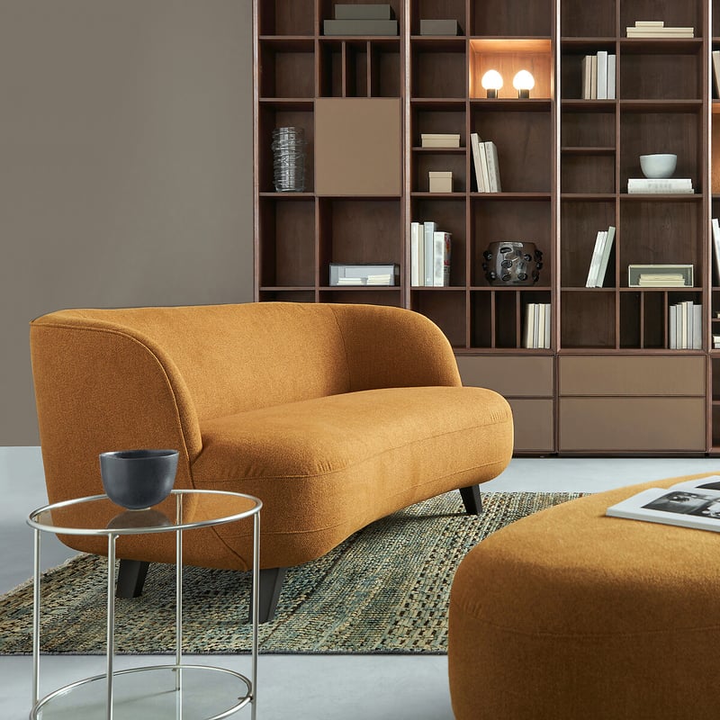 Am.pm X Emmanuel Gallina Xs-sofa Rosebury, Natté Meliert