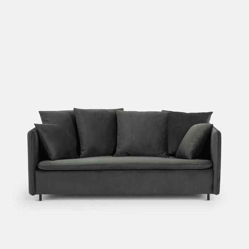 3-sitzer-sofa, Ausziehbar Aus Samt, Ivete