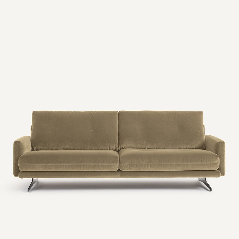 Am.pm Sofa Aus Samt, Delicato