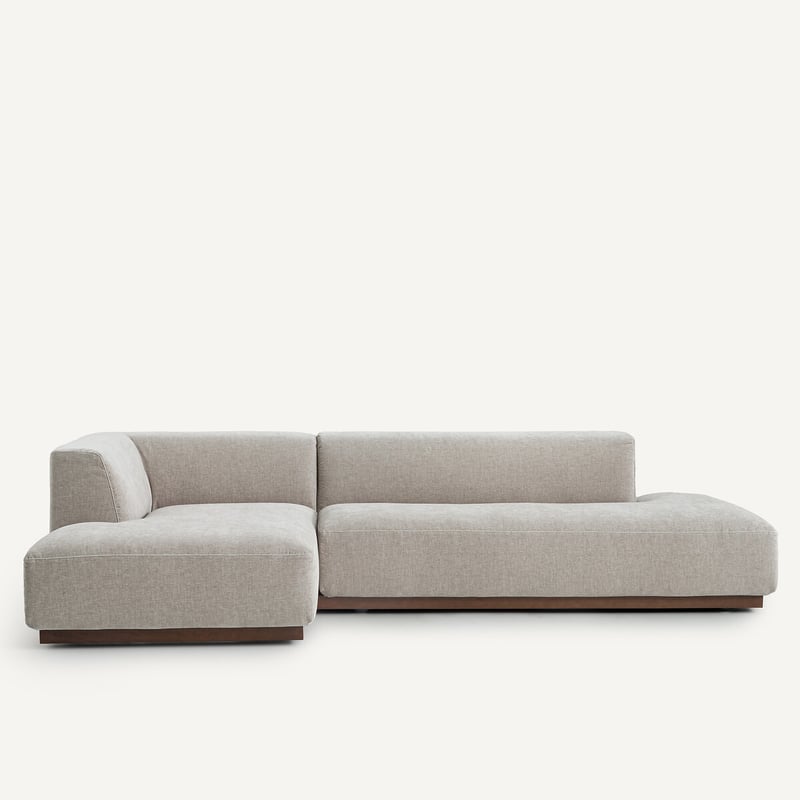 Am.pm Xl-ecksofa Jacopo Mit Ecke Links, Chenillesamt