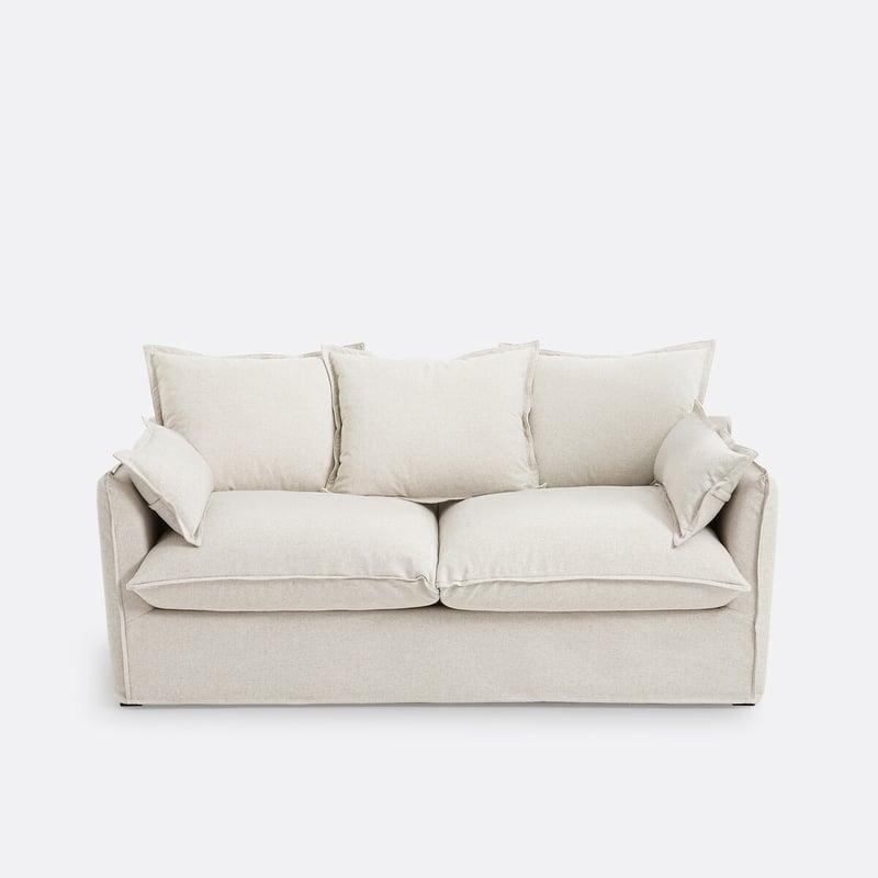 2- Oder 3-sitziges Schlafsofa Odna, Mit Abenehmbarem Bezug, Aus Polyester